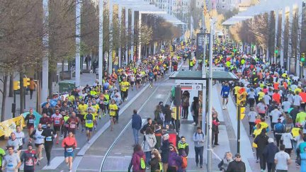 Este domingo se celebra el MANN Filter Maratón de Zaragoza 2023.