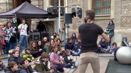 Las actividades se celebran en los distintos patios del edificio Pignatelli. Imagen de la pasada edición.