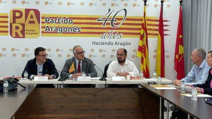Reunión de la Ejecutiva del PAR. / Partido Aragonés