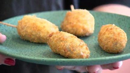 Zaragoza celebra su concurso anual de croquetas