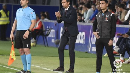Ziganda, en un lance del encuentro ante el Tenerife de este lunes.