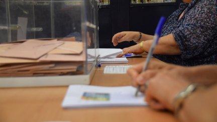 Una mesa electoral en pasadas elecciones. / Europa Press.