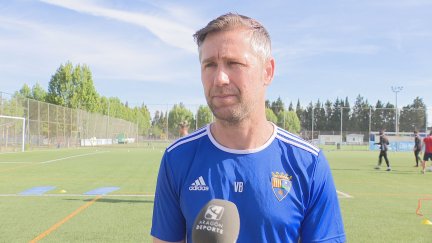 El entrenador del CD Teruel ha estado en exclusiva en Aragón Deporte.