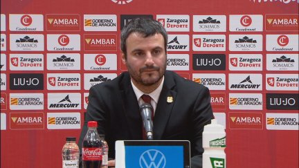 El entrenador del Casademont Zaragoza ha comparecido en rueda de prensa tras la derrota ante el Valencia.