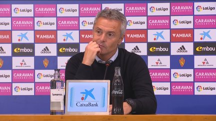 Rueda de prensa de Fran Escribá tras el empate a 1 ante Las Palmas.