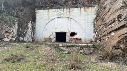 Polvorines de Campiel excavados en la Peña de la Mora, en Calatayud (Zaragoza). / Ayuntamiento de Calatayud.