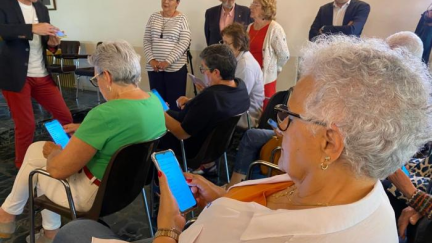 Uno de los municipios donde ya se está impartiendo la formación es Ayerbe. / Gobierno de Aragón.