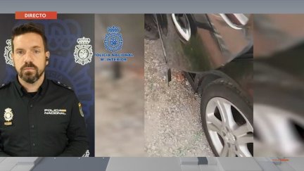 El portavoz de la Policía Nacional, Cristian Aventín, en el programa Buenos Días.