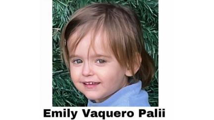 La niña Emily Vaquero Palii, desaparecida desde hace una semana en Zaragoza. / SOS Desaparecidos