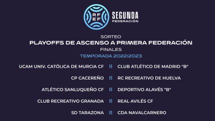 Cuadro de las eliminatorias finales para el ascenso a Primera RFEF.