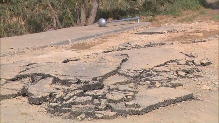 El Instituto Aragonés de Gestión Ambiental (Inaga) ha autorizado la limpieza del barranco que se desbordó para evitar futuras inundaciones.