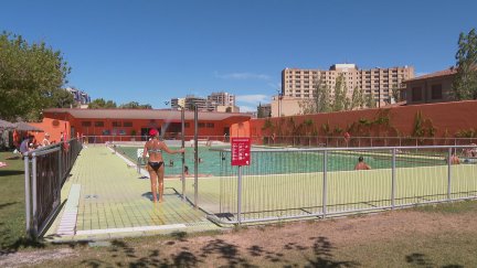 Piscina del Centro Deportivo Municipal Gran Vía. Imagen de archivo.