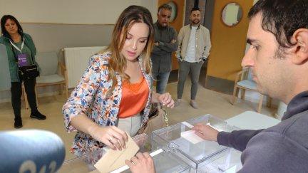 La coordinadora autonómica de Podemos en Aragón, Maru Díaz. / Europa Press