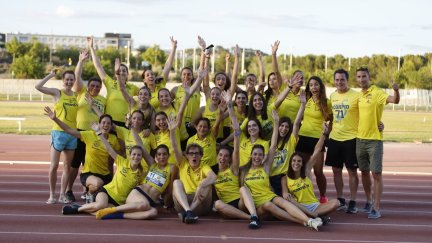 El equipo femenino del Alcampo Scorpio 71 seguirá compitiendo en la élite el próximo curso.