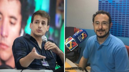 Jorge Pueyo (izq) y Miguel Martínez Tomey (dcha).