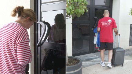 Algunos vecinos ya han vuelto a sus casas.