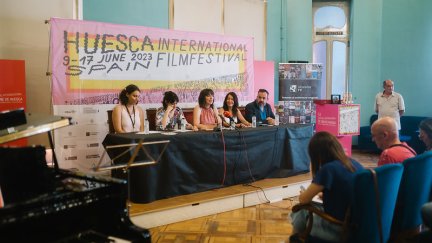 La presidenta anuncia los ganadores del 51º Festival Internacional de Cine de Huesca