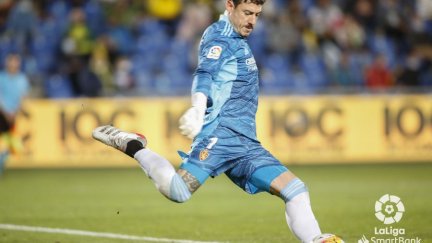 Cristian Álvarez, durante un partido de la temporada 21-22. Foto: LaLiga
