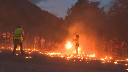 Fallas en Sahún el año pasado.
