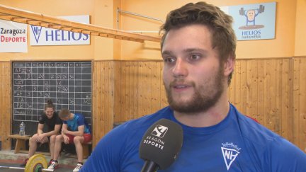 Raúl Usón, hablando con Aragón Deporte.