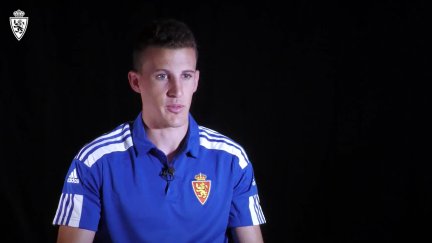 Carlos Nieto durante su entrevista.