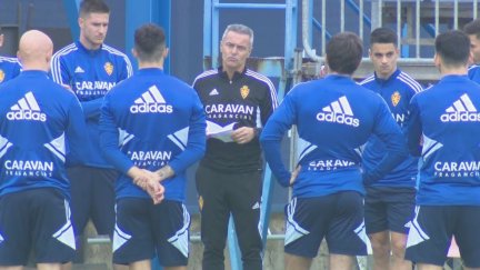Fran Escribá durante un entrenamiento.