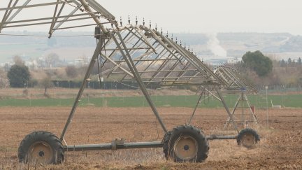 Zona de cultivo en Huesca.