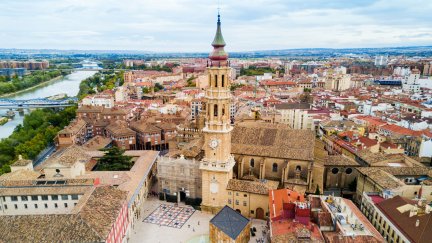 Catedral de la Seo en Zaragoza.