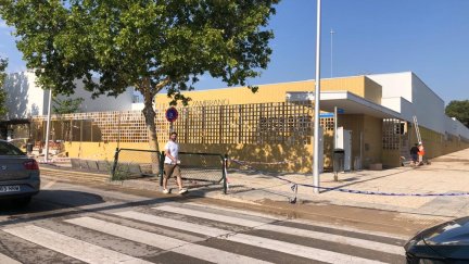 Colegio María Zambrano en el barrio zaragozano de Parque Venecia.