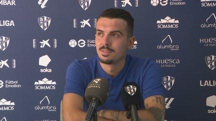 Joaquín Muñoz, durante su comparecencia este sábado en Benasque.