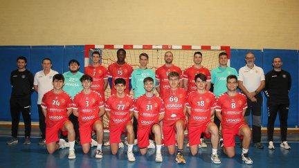 Imagen del equipo Oscatech Huesca del curso 2022-2023.