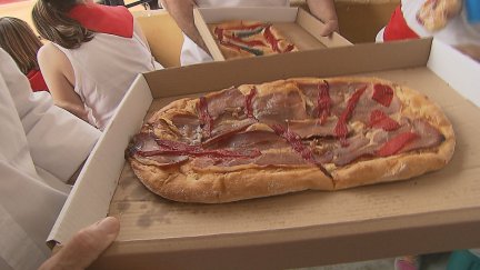 El regañao, la merienda estrella de la Vaquilla.