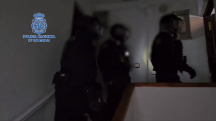 Imagen de la operación policial. / Policía Nacional