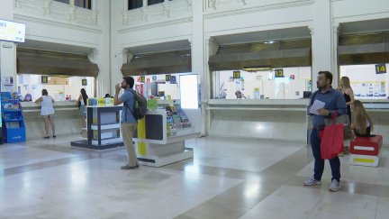 Oficina de Correos en Zaragoza.