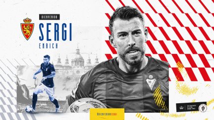 Sergi Enrich será el quinto fichaje del Real Zaragoza para el próximo curso.