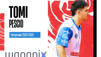 Tomás Pescio seguirá defendiendo la camiseta del Wanapix AD Sala 10.