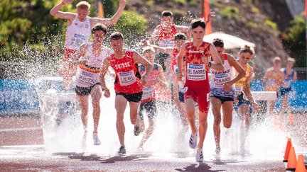 Sergio del Barrio ya fue campeón de Europa Sub-18 en los 2.000 obstáculos en Jerusalén hace un año.