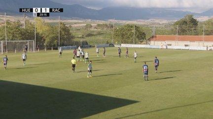Imagen del encuentro entre SD Huesca - Racing de Santander