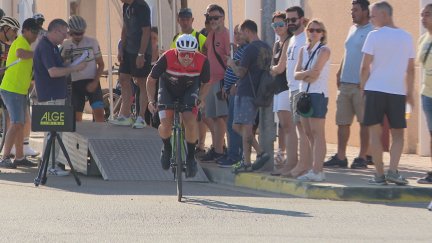 Momento de la prueba. Foto: Aragón Deporte