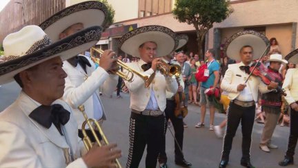 Imagen del Festival Folklórico de los Pirineos.