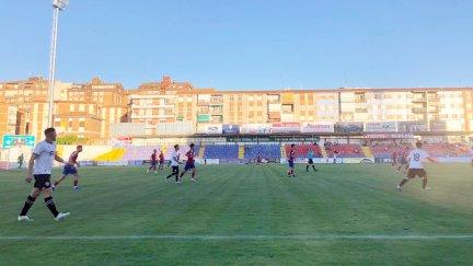 Una imagen del encuentro disputado esta tarde en Pinilla.