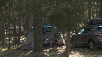 Más de la mitad de los cámpines están ubicados en la provincia de Huesca.