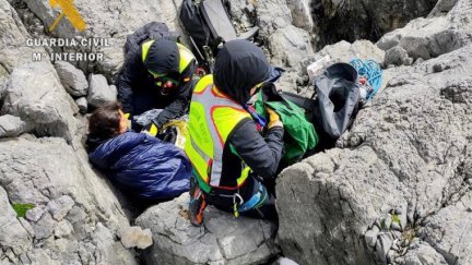 La Guardia Civil rescata a un montañero accidentado