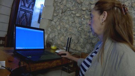 El restaurante de Escaleruela no puede realizar reservas por la falta de internet.