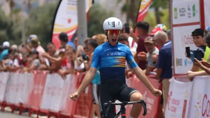 Enrique Maranchón durante una prueba.