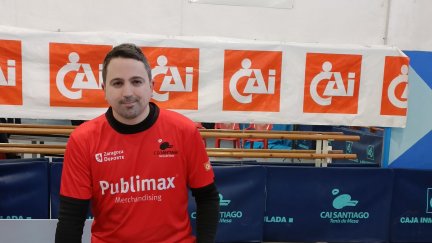 Jorge Cardona, jugador del Publimax CAI Santiago.