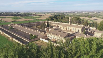 La Cartuja de las Fuentes, en la comarca de Los Monegros.