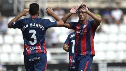 La SD Huesca ha comenzado la temporada sumando en El Plantío. Foto: LaLiga