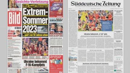 Algunas de las portadas de los medios de comunicación internacionales