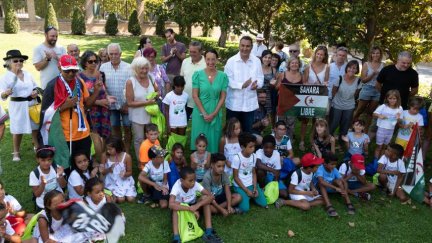Unos 30 niños y niñas de entre 8 y 9 años han visitado Aragón por primera vez. / Gobierno de Aragón